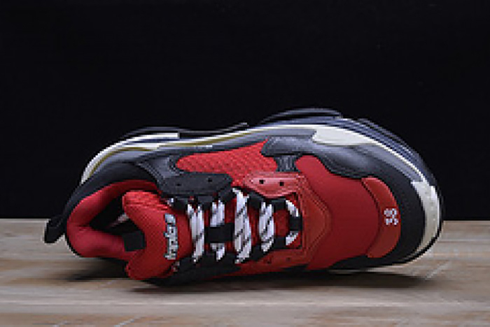 Balenciaga Triple S Sneakers Red Black