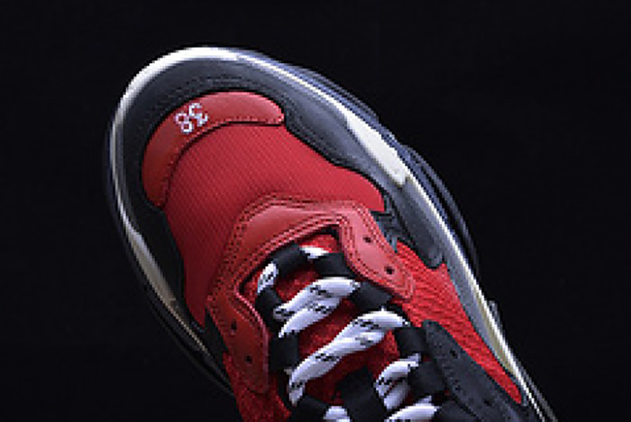 Balenciaga Triple S Sneakers Red Black