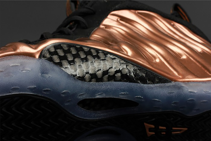 Nike Air Foamposite One "Copper" Black/ Metallic mens 314996-007