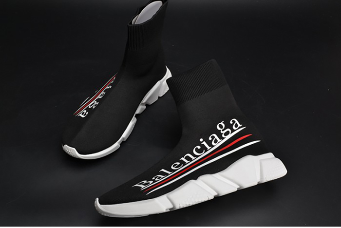BALENCIAGA LOGO SPEED TRAINER 454484-W05G0-1000