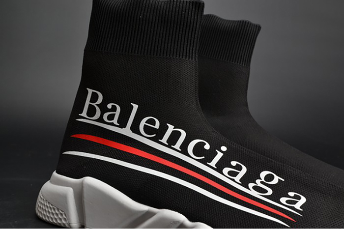 BALENCIAGA LOGO SPEED TRAINER 454484-W05G0-1000