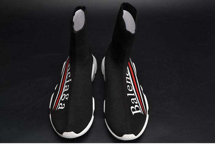 BALENCIAGA LOGO SPEED TRAINER 454484-W05G0-1000