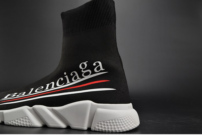 BALENCIAGA LOGO SPEED TRAINER 454484-W05G0-1000