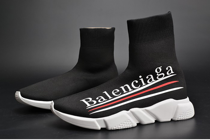 BALENCIAGA LOGO SPEED TRAINER 454484-W05G0-1000