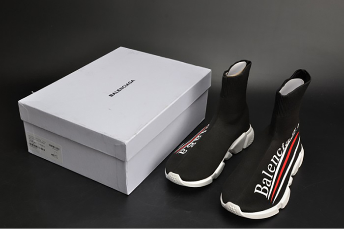 BALENCIAGA LOGO SPEED TRAINER 454484-W05G0-1000