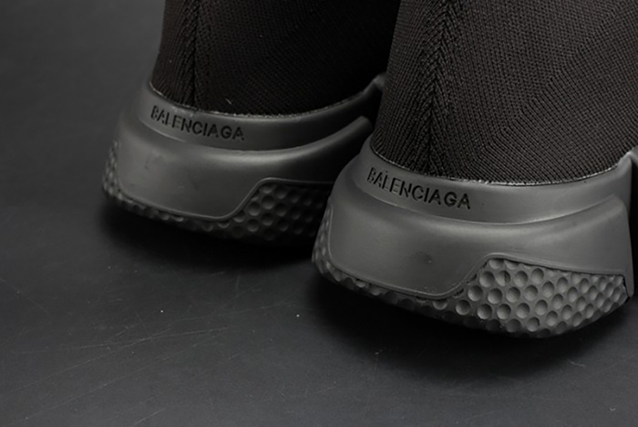 Balenciaga Speed Trainer Sneakers All Black 483502 W05G0 1000