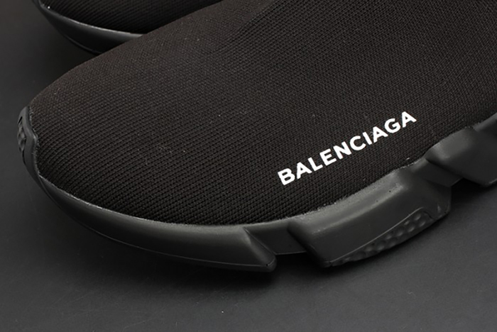 Balenciaga Speed Trainer Sneakers All Black 483502 W05G0 1000