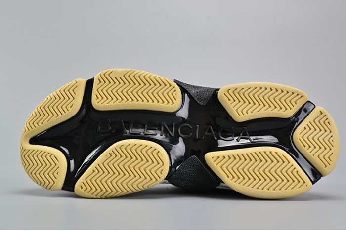 BALENCIAGA BLACK AND WHITE 17FW TRIPLE S 483560-W06E1-1011