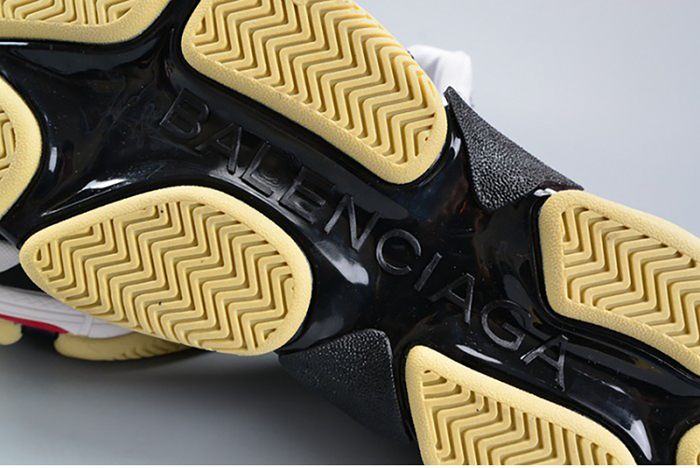 BALENCIAGA BLACK AND WHITE 17FW TRIPLE S 483560-W06E1-1011