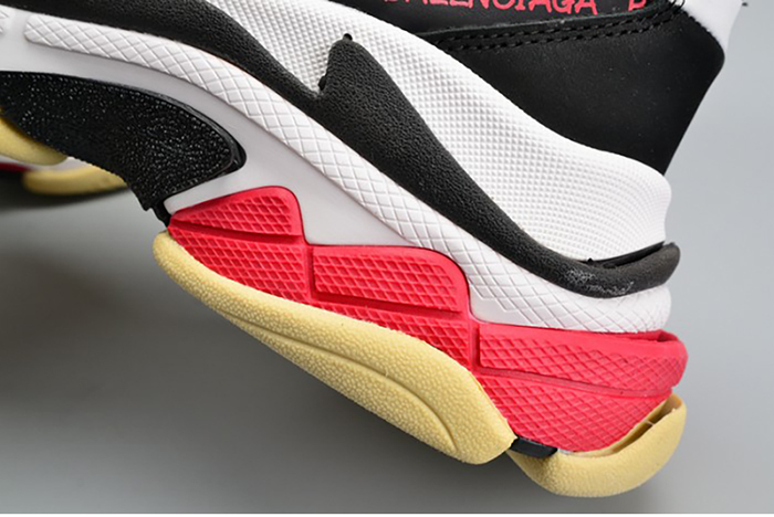 BALENCIAGA BLACK AND WHITE 17FW TRIPLE S 483560-W06E1-1011