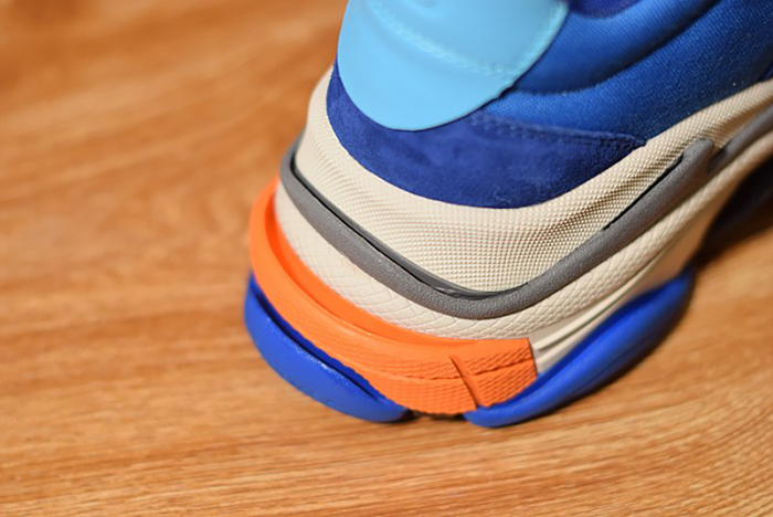 Balenciaga Triple S Blue Orange 483565 W06E1 1022