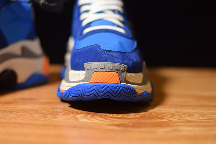 Balenciaga Triple S Blue Orange 483565 W06E1 1022