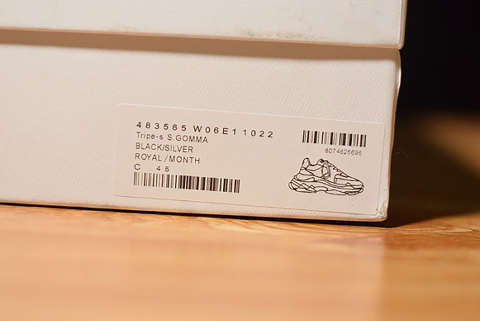 Balenciaga Triple S Blue Orange 483565 W06E1 1022