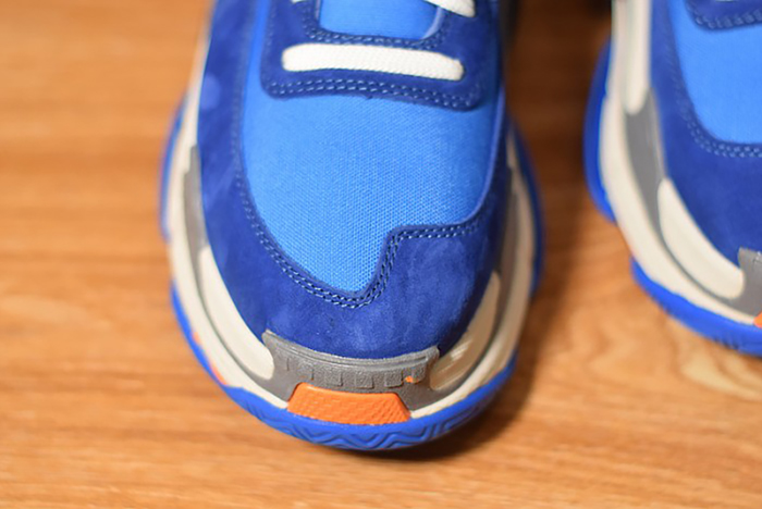 Balenciaga Triple S Blue Orange 483565 W06E1 1022