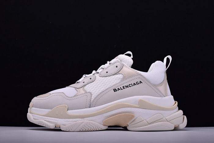 BALENCIAGA 17FW TRIPLE S&quotCREAM" 490671-W06F1-9000