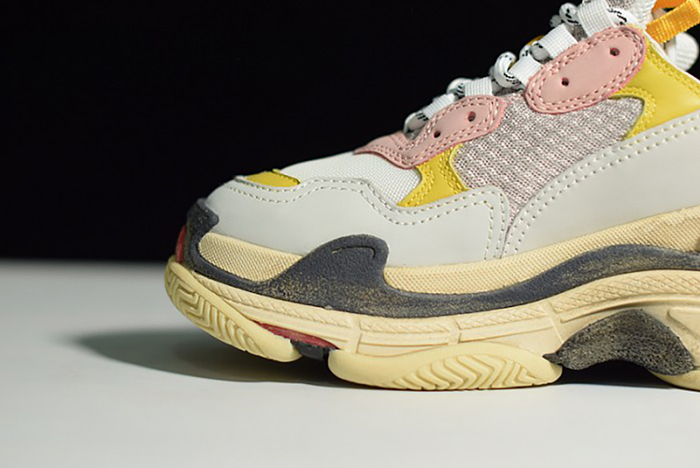 Balenciaga Triple S Cream Yellow Red 490672  w09O5  9035