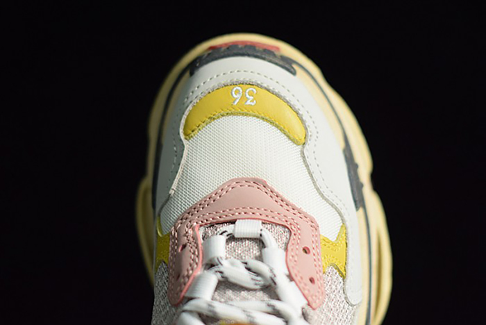 Balenciaga Triple S Cream Yellow Red 490672  w09O5  9035