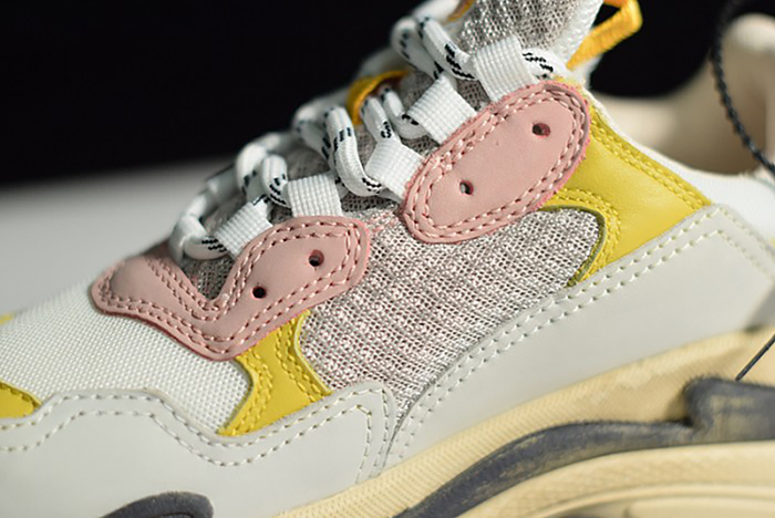 Balenciaga Triple S Cream Yellow Red 490672  w09O5  9035