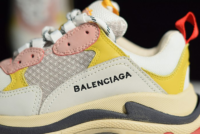 Balenciaga Triple S Cream Yellow Red 490672  w09O5  9035