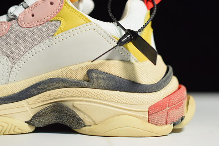 Balenciaga Triple S Cream Yellow Red 490672  w09O5  9035