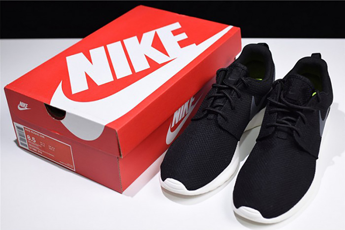 Men Nike Roshe One Black Anthracite Sail White 511881010