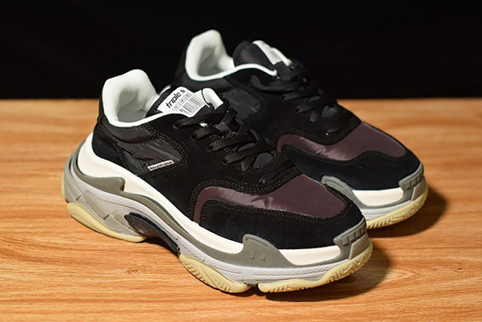 Balenciaga Triple S Black Burgundy 514008 W09S1 1058