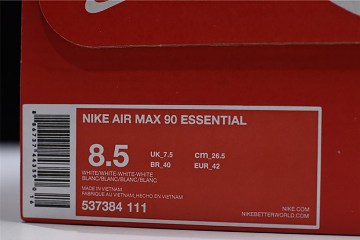 Nike Air Max 90 Essential | White  537384-111