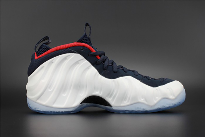 Nike Air Foamposite One "Olympic" University Red/ white  mens 575420-400