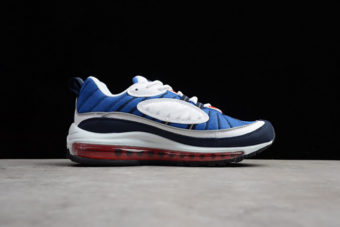 NIKE AIR MAX 98 "GUNDAM" White/University Red  640744-100