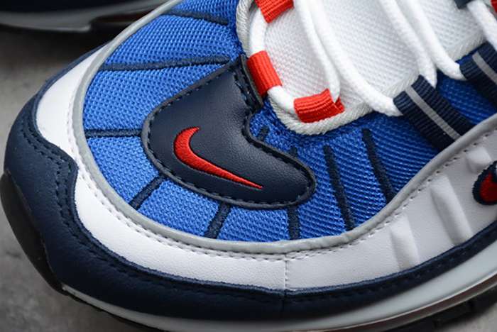 NIKE AIR MAX 98 "GUNDAM" White/University Red  640744-100
