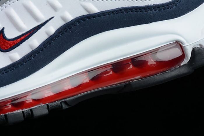 NIKE AIR MAX 98 "GUNDAM" White/University Red  640744-100