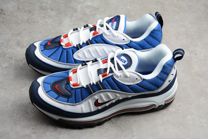 NIKE AIR MAX 98 "GUNDAM" White/University Red  640744-100