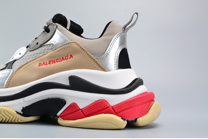 Balenciaga Triple S Sneakers Red Black