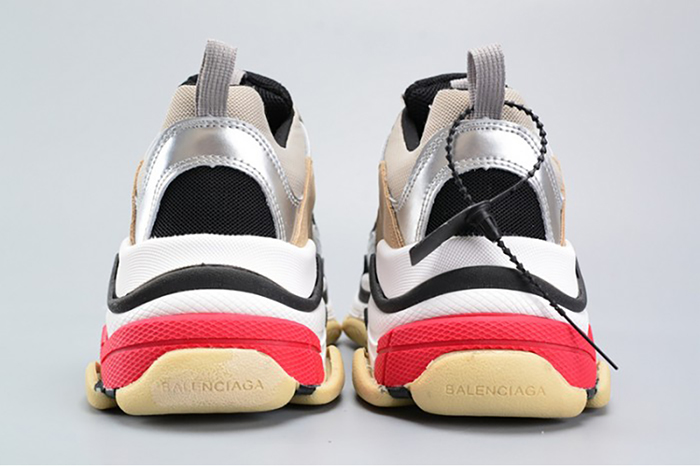 Balenciaga Triple S Sneakers Red Black