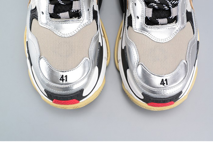 Balenciaga Triple S Sneakers Red Black