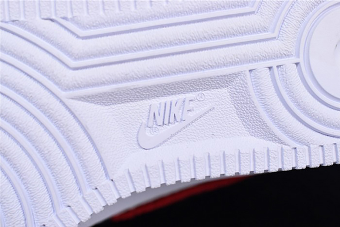 Nike Air Force 1 Low LV8 3D Chenille Swoosh White Red Blue  823511-106