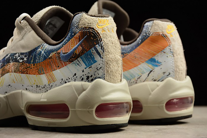 Nike mens Air Max 95 Graphic Prints  "DAVE WHITE" 872640-200