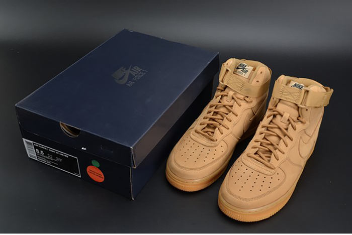 NIKE AIR FORCE 1 HIGH "FLAX" 882096-200