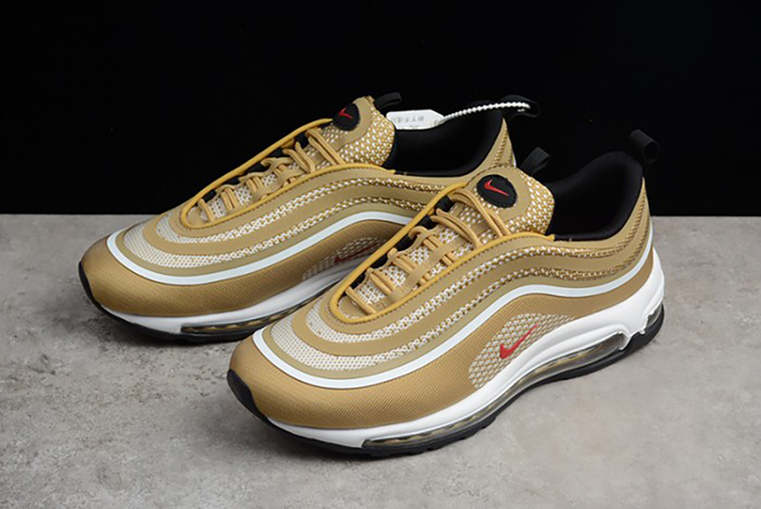 nike mens AIR MAX 97 ULTRA ’17 OG "METALLIC GOLD" 918356-700