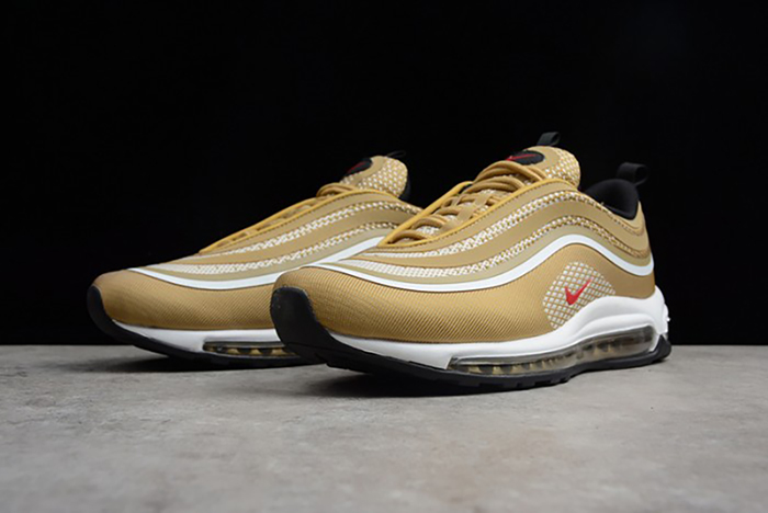 nike mens AIR MAX 97 ULTRA ’17 OG "METALLIC GOLD" 918356-700