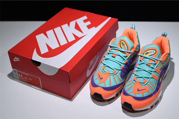 Nike Air Max 98 Cone Tour Yellow Hyper Grape 924462-800