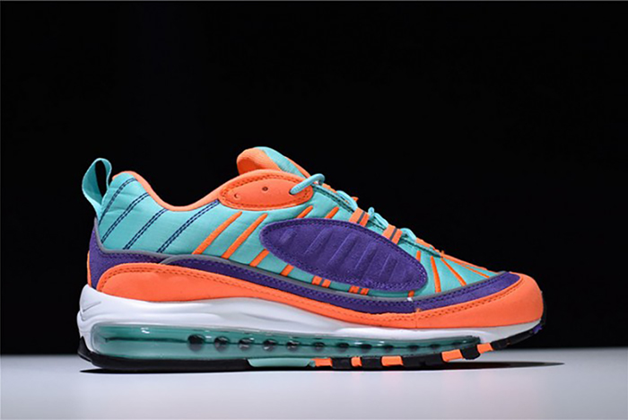 Nike Air Max 98 Cone Tour Yellow Hyper Grape 924462-800