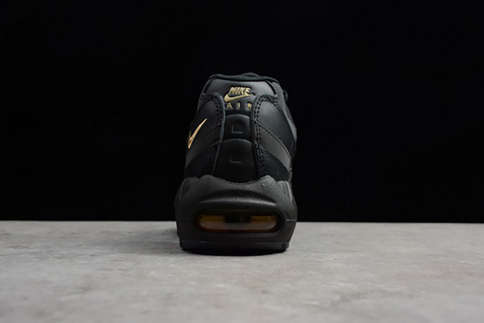 Nike mens Air Max 95 Premium SE BLACK/GOLD 924478-003