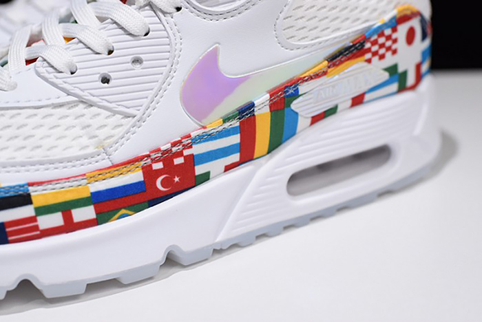 NIKE AIR MAX 90 NIC QS "INTERNATIONAL FLAG PACK"  A05119-100