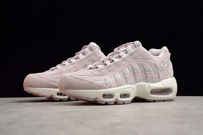 NIKE womens AIR MAX 95 DELUXE "PARTICLE ROSE"  Particle Rose AA1103-600