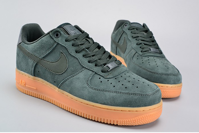 Nike Air Force 1 ´07 LV8 Suede  Outdoor Green Brand MENS AA1117-300
