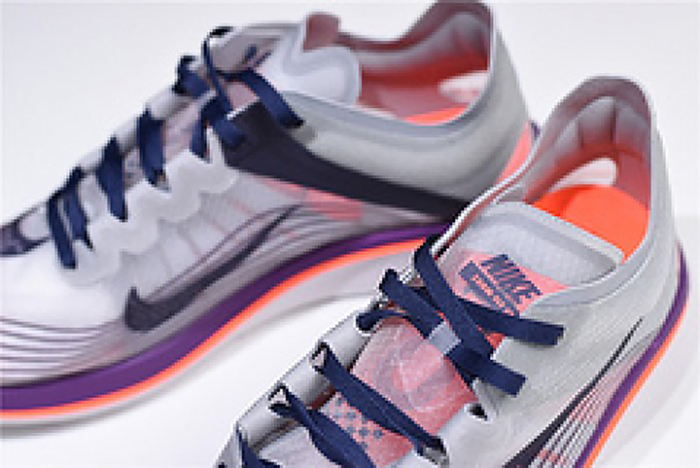 Nike mens Lab Zoom Fly SP grey purple orange  AA3172-500