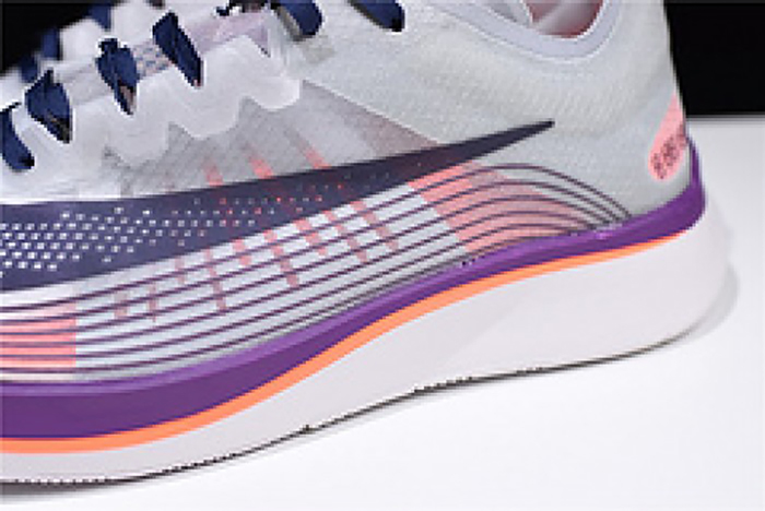 Nike mens Lab Zoom Fly SP grey purple orange  AA3172-500