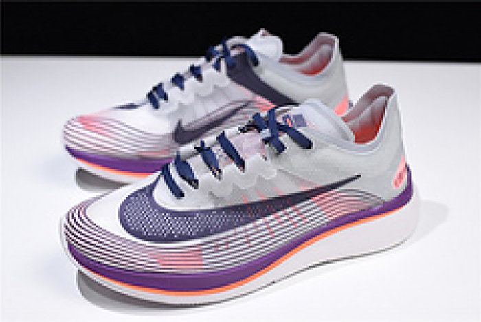 Nike mens Lab Zoom Fly SP grey purple orange  AA3172-500