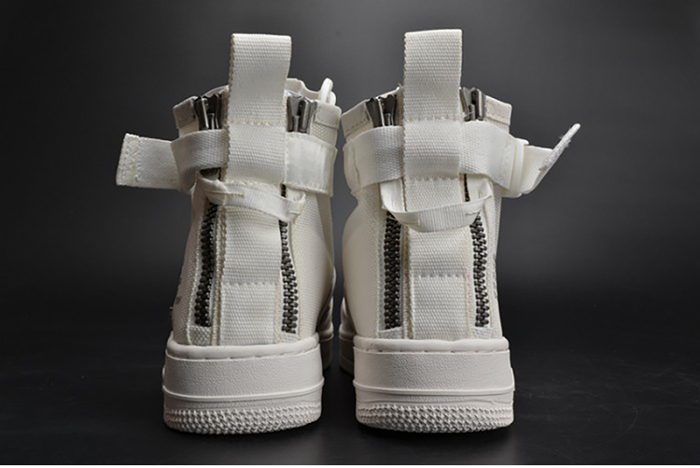 Nike Air Force 1 Mid "Triple Ivory" white AA6655-100